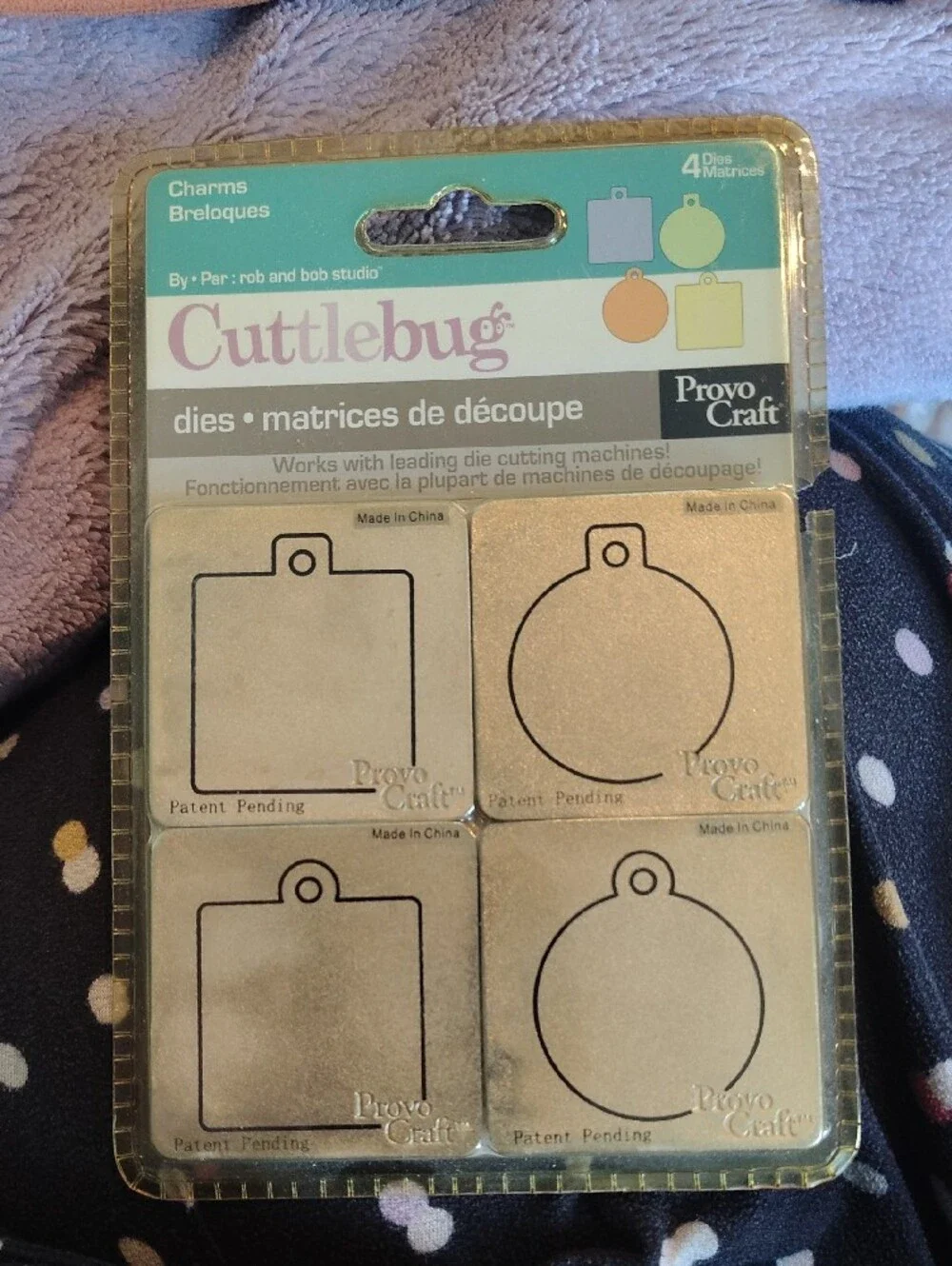 Cuttlebug Charms And Sliders (NEW)